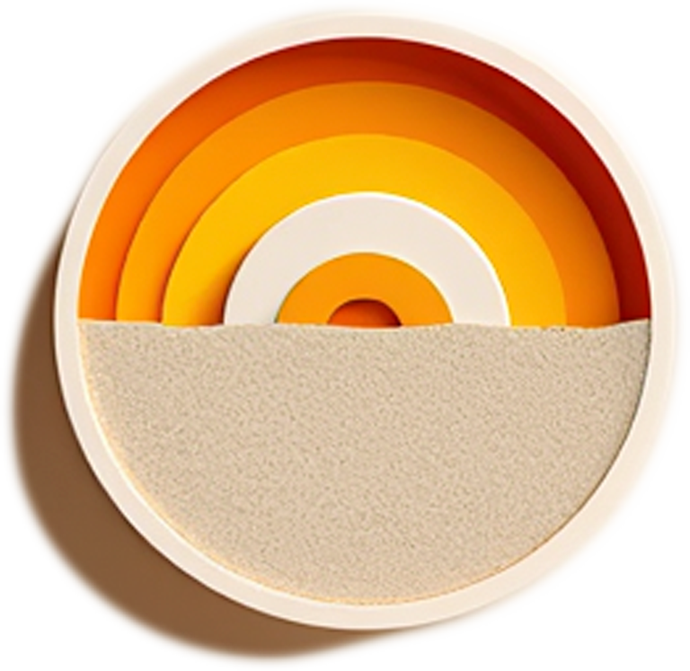 Icono de Sol Decorativo