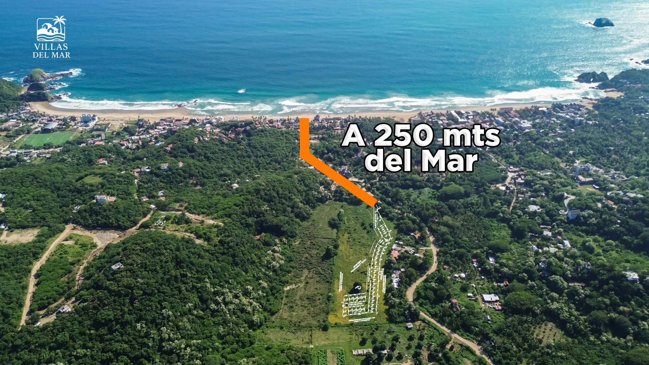 Lotes en Venta en Zipolite a 300 m de la Playa | Villas del Mar
