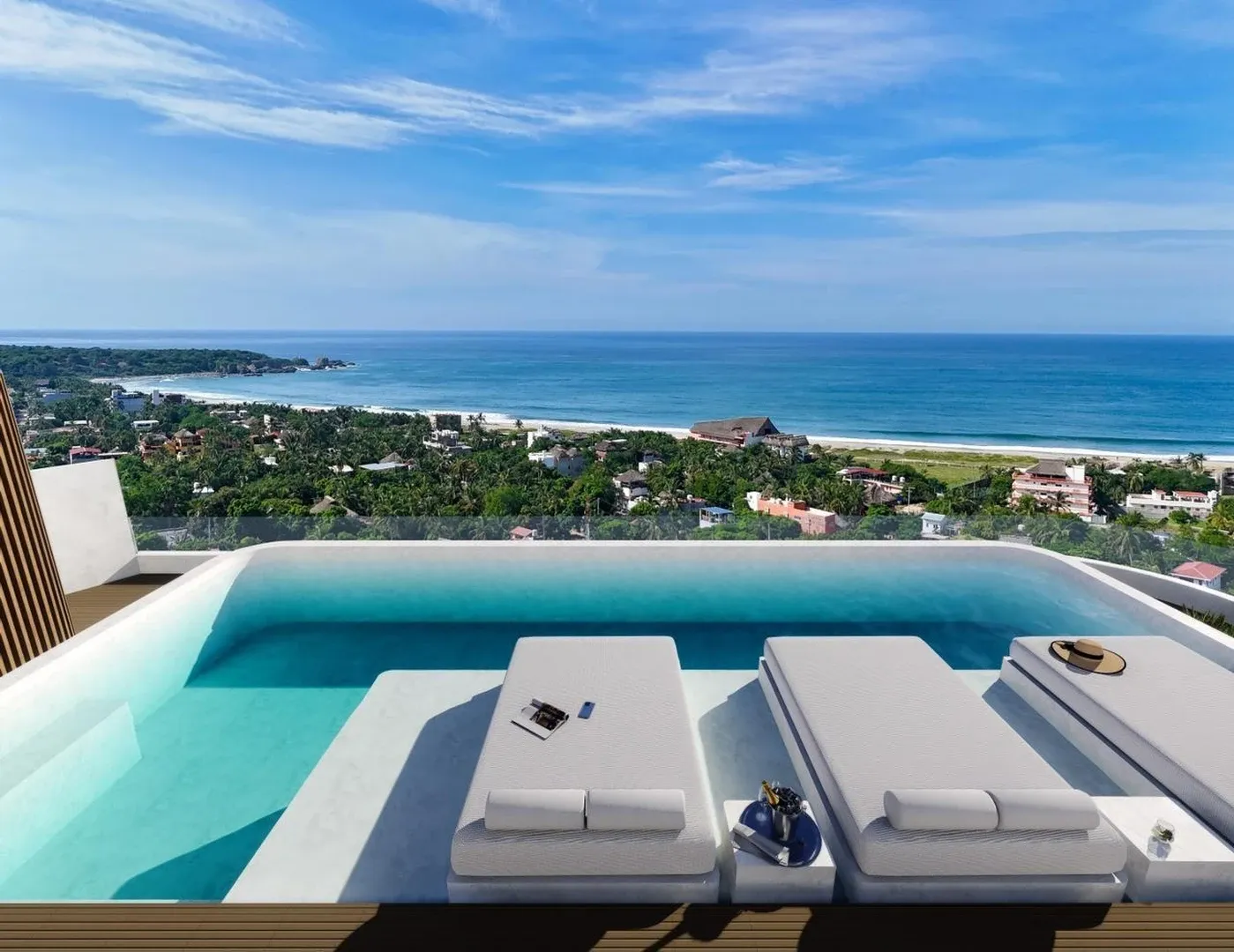 Suite Tipo B, 2 Recámaras en Residencias Zicatela Vistas